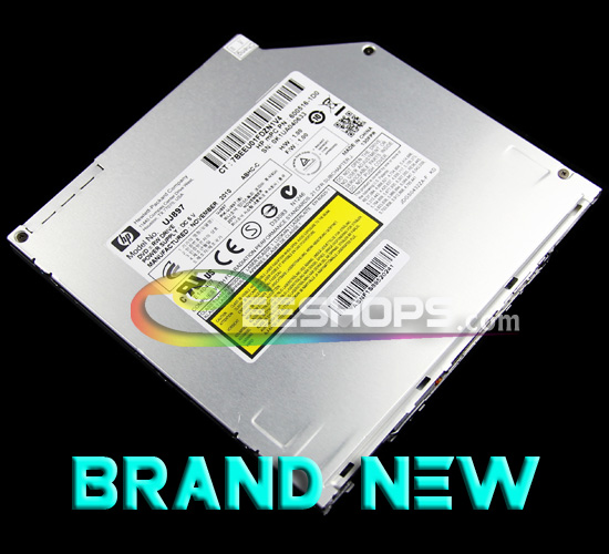 New HP SuperDrive 8X DL DVD CD RW Slot-in Super Slim 9.5mm Internal SATA Drive HL UJ-897 UJ897 New HP SuperDrive 8X DL DVD CD RW Slot-in Super Slim 9.5mm Internal SATA Drive HL UJ-897 UJ897