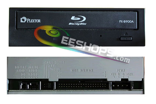 Plextor PX-B900A 2X BD-R Blu-Ray BurnerSuper Multi 8X DVD RAM CD RW Writer Internal IDE Drive