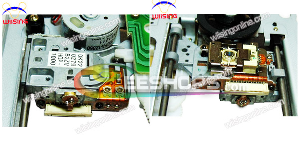 Hitachi HOP-1000 Optical Pick UP Mechanism HOP1000 DVD Drive Player Laser Lens Assembly With Deck Replacement Repair Part Hitachi HOP-1000 Optical Pick UP Mechanism HOP1000 DVD Drive Player Laser Lens Assembly With Deck Replacement Repair Part