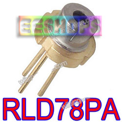ROHM RLD78PA 780nm 5mw Laser Diode with Monitor photodiode for CD VCD Player Laser lens ROHM RLD78PA 780nm 5mw Laser Diode with Monitor photodiode for CD VCD Player Laser lens