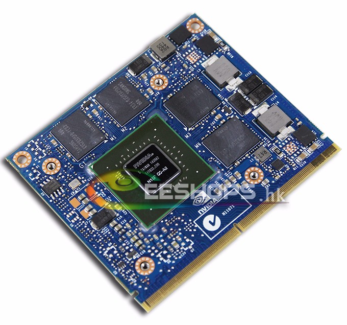 Original HP Elitebook 8560W 8760W 8770W Mobile Workstation Nvidia Quadro K2200M Graphics Video Card 2GB GDDR5 N15P-Q5-A2 MXM BGA Board Replacement
