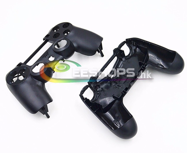 New Cheap Top and Bottom Shell Outer Cover Housing Case Black for Sony PlayStation 4 PS4 Wireless Controller Replacement Spare Part Free Shipping